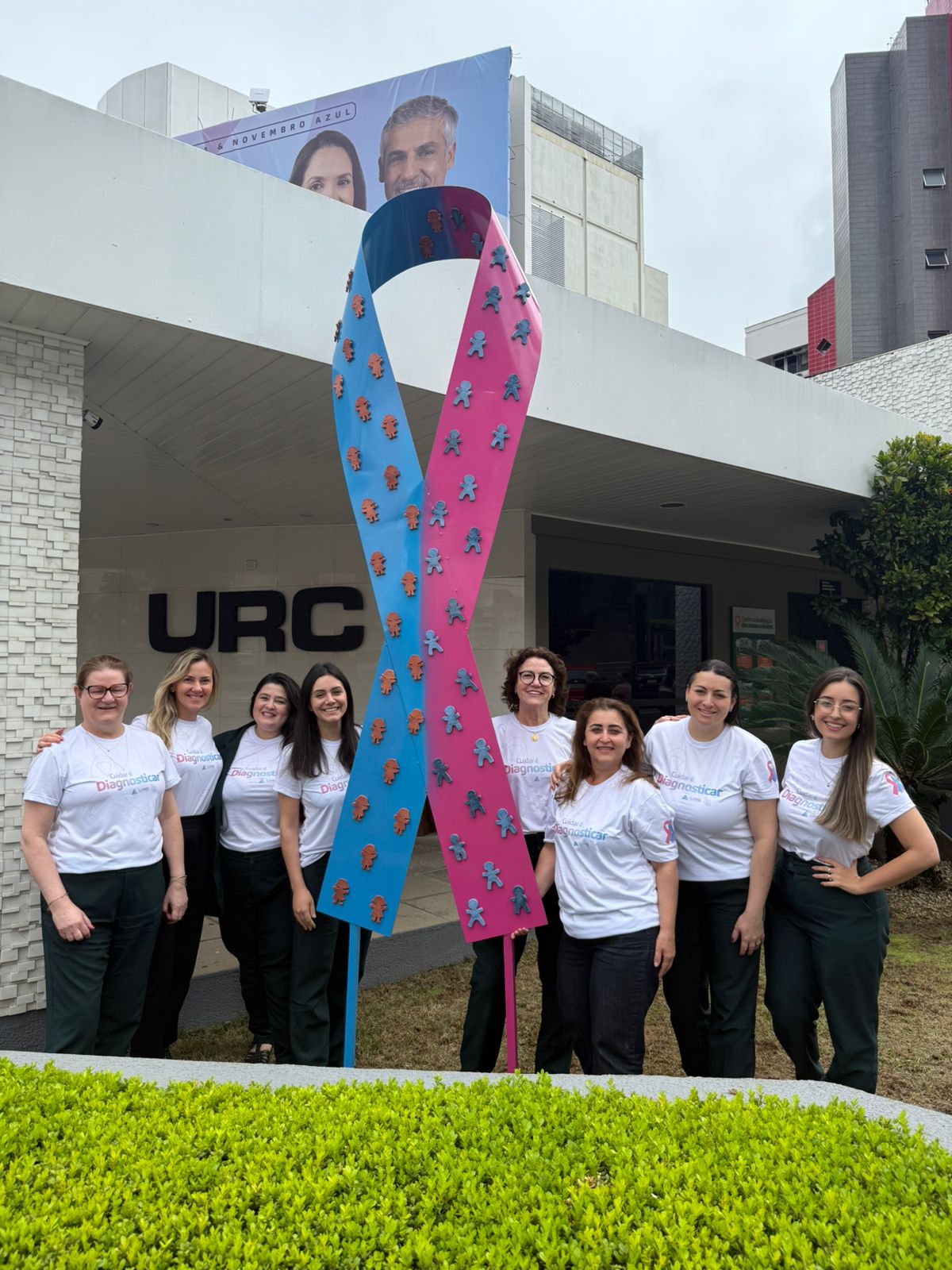 Bairro da Juventude e URC fazem laço colaborativo em alusão ao Outubro Rosa e Novembro Azul